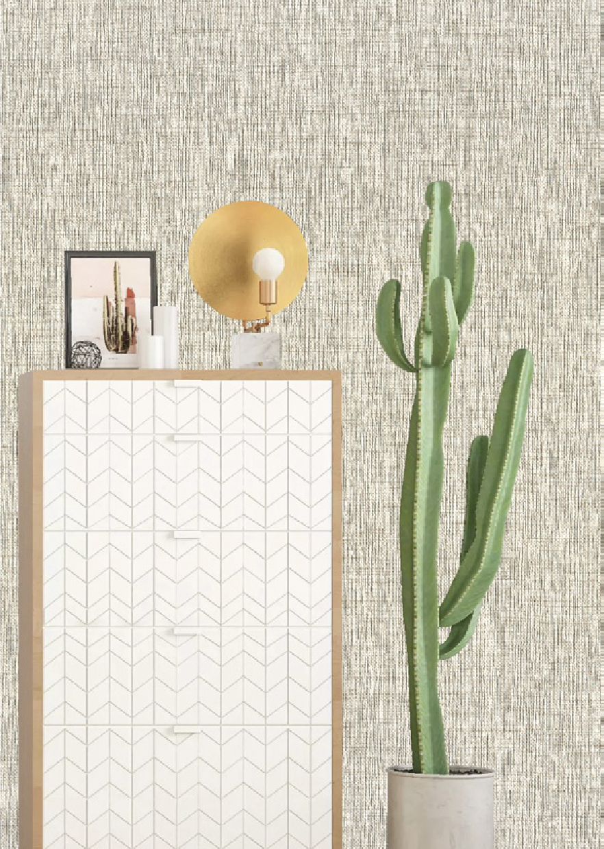 Nova Walls 713404-3 fabric-backed wallcovering room scene