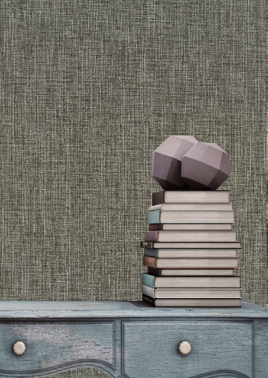 Nova Walls 713411-3 fabric-backed wallcovering room scene