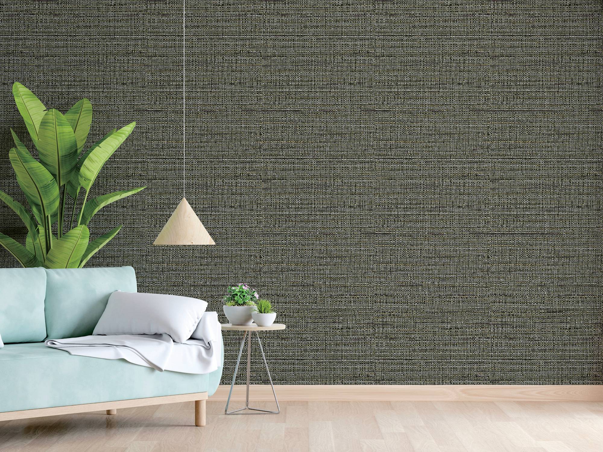 Zen Walls 77004-3 fabric-backed wallcovering room scene