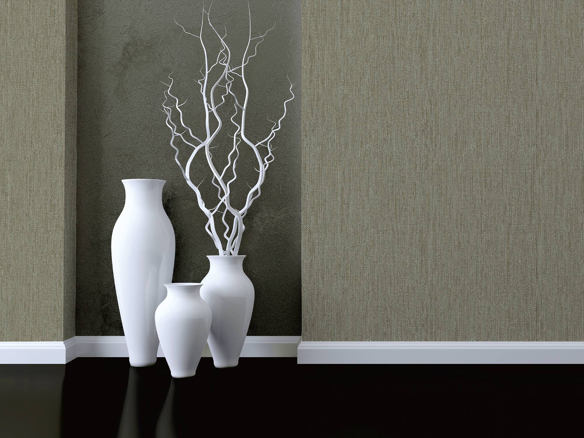 Zen Walls 77006-5 fabric-backed wallcovering room scene