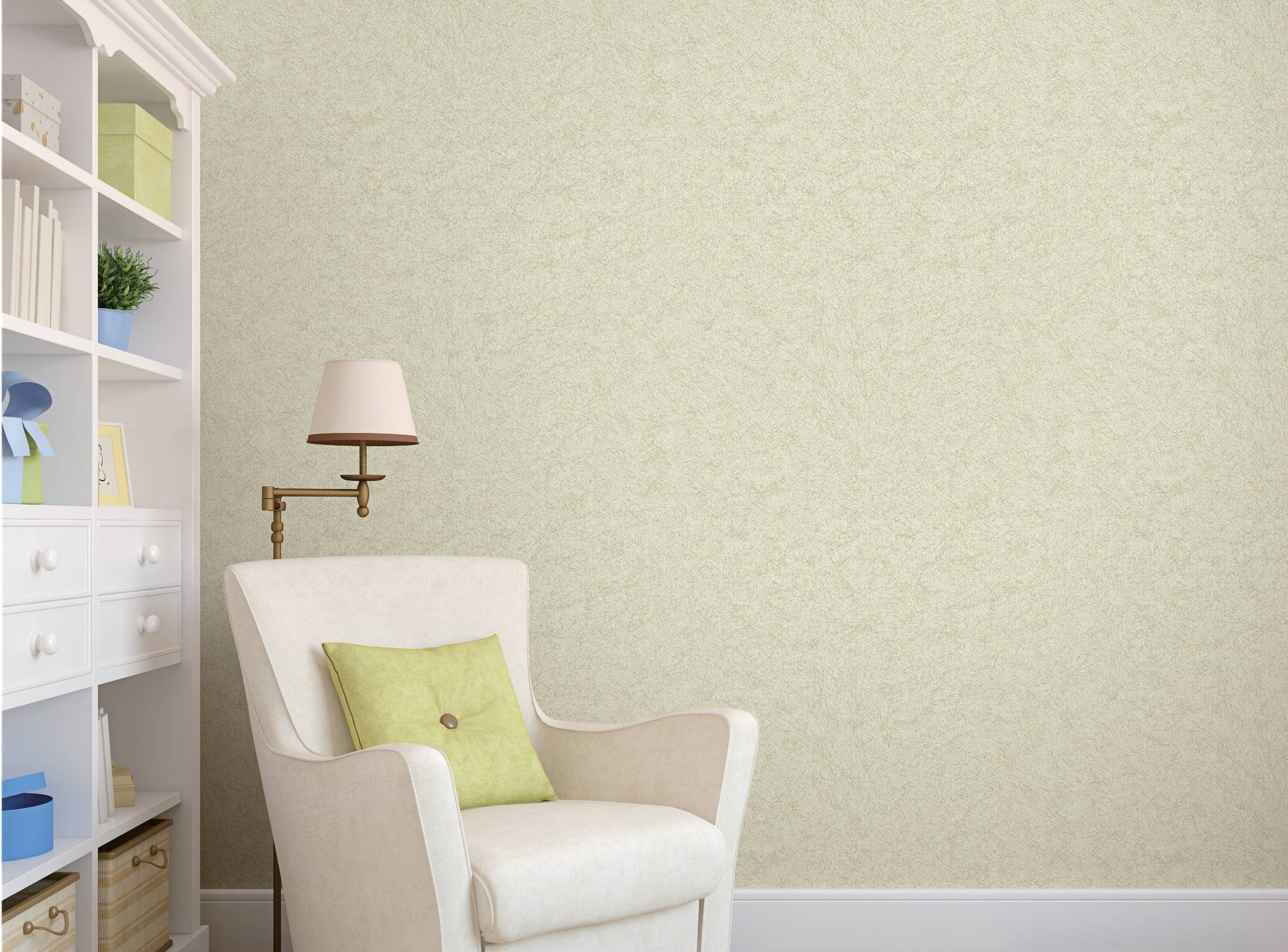 Zen Walls 77017-1 fabric-backed wallcovering room scene
